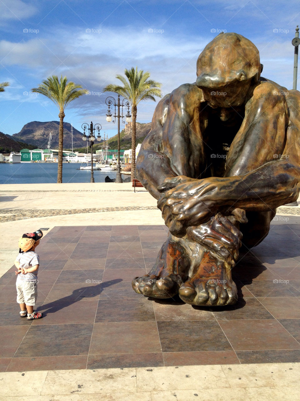 liten stor staty barn palmer hamn cartagena spanien by beby