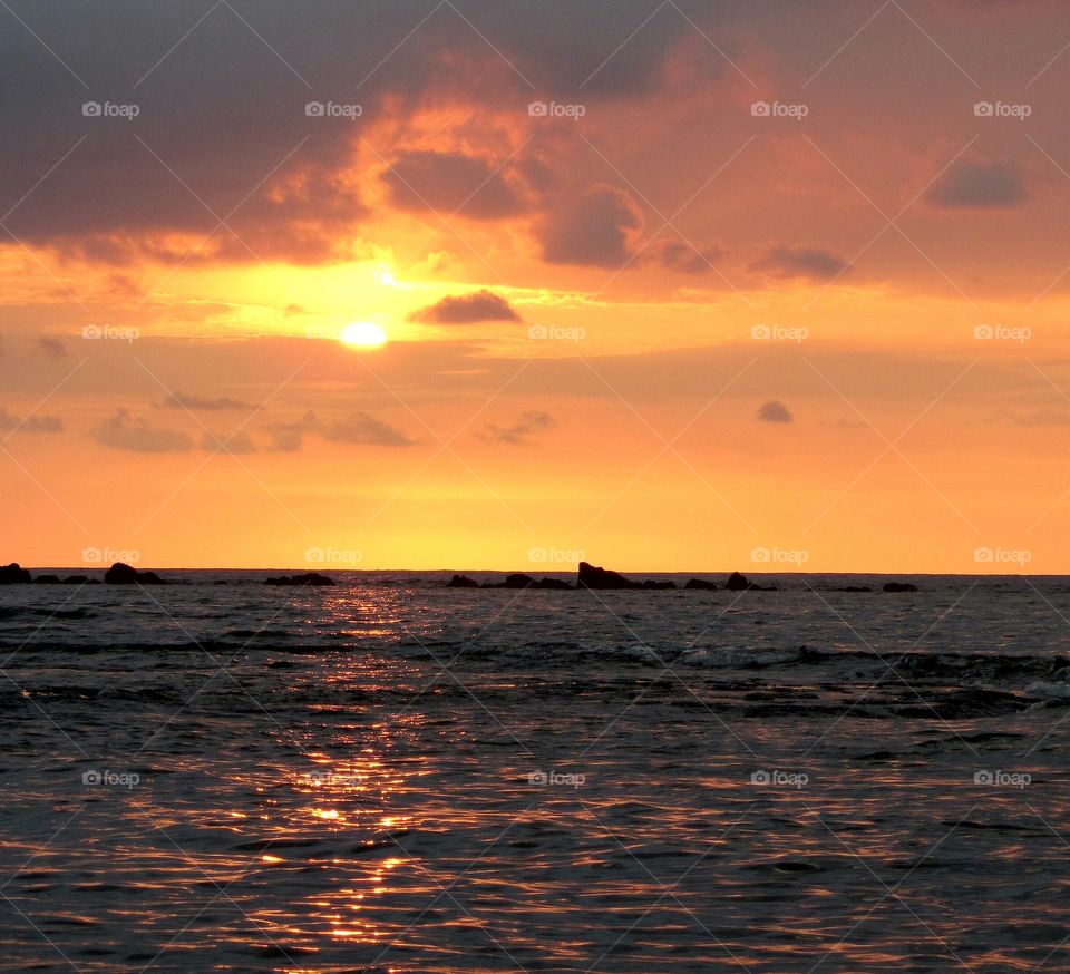 Sunset at Kahului