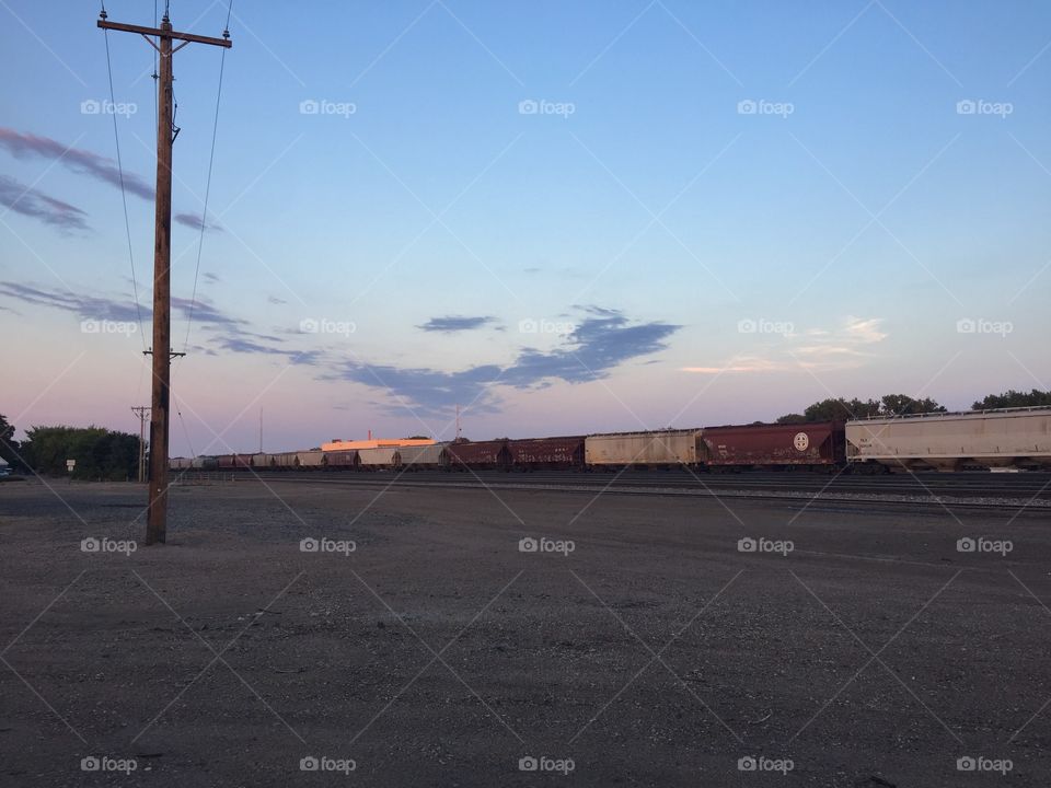 No Person, Industry, Transportation System, Landscape, Light