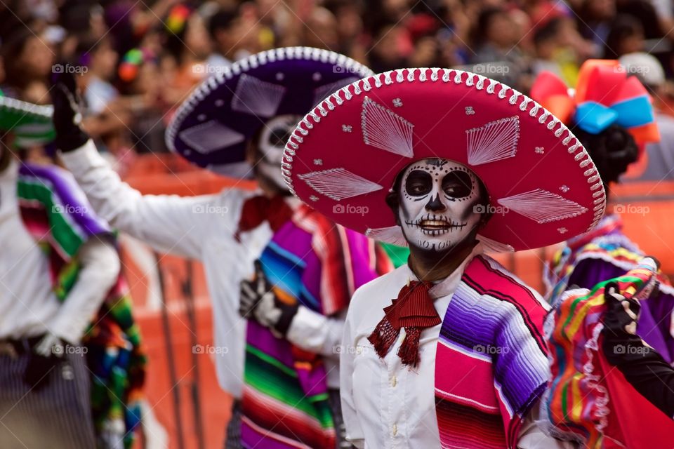 Day of deads at Mexico City