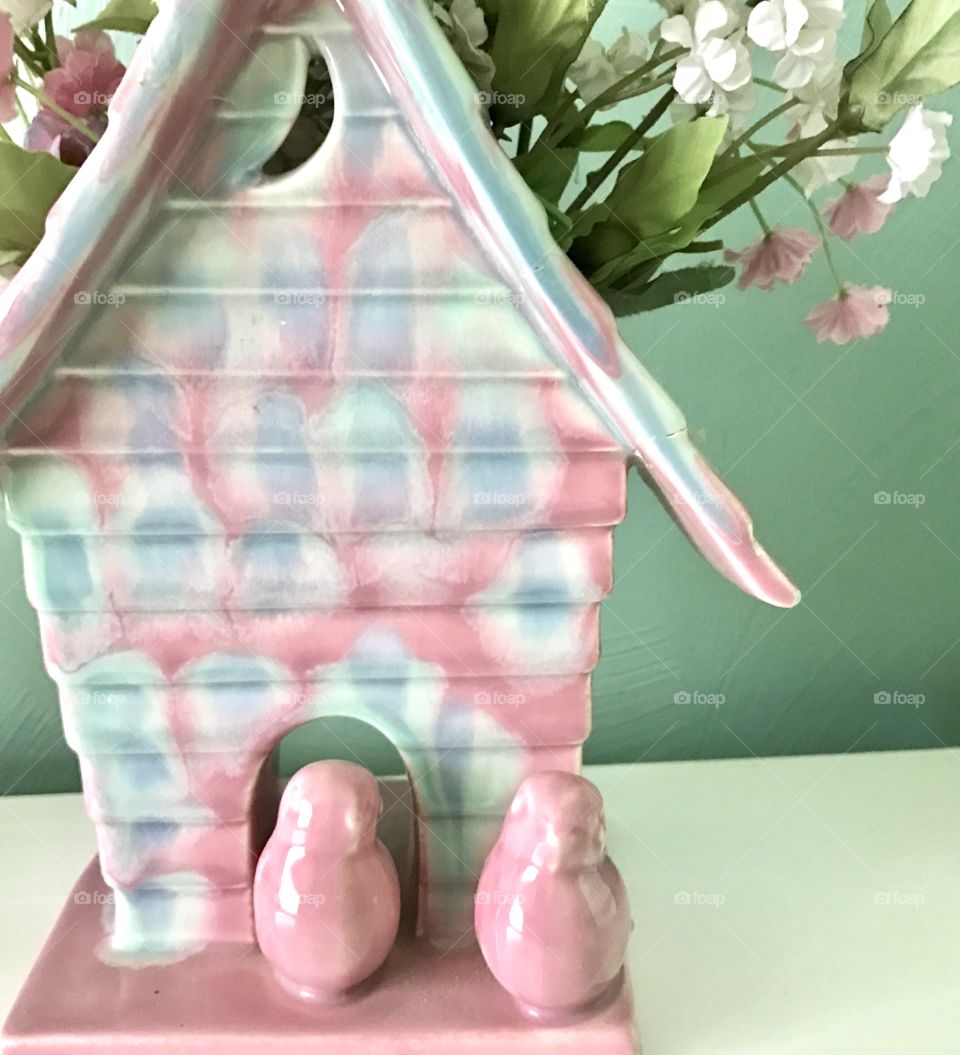 Ceramic Birdhouse