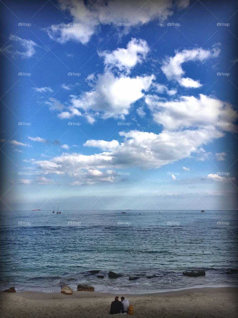 Today someone from above definitely broke a can with blue paint 🎨 🎸