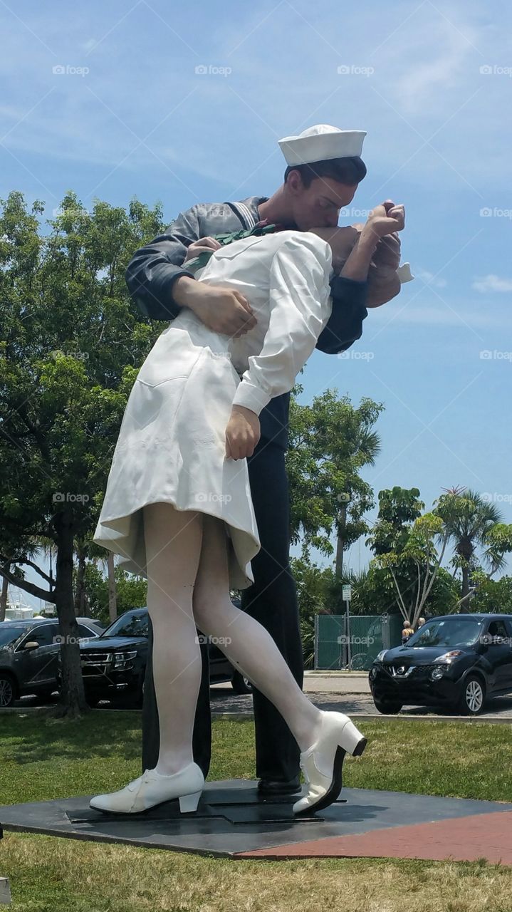 Unconditional Surrender. Sarasota, Florida.