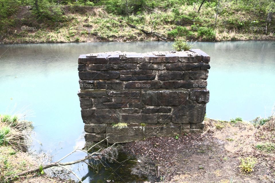 What's Left of Lee's Creek Bridge