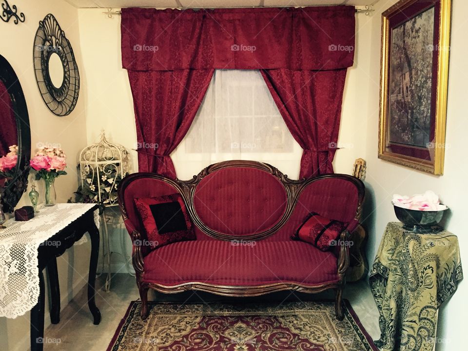 Vintage boudoir