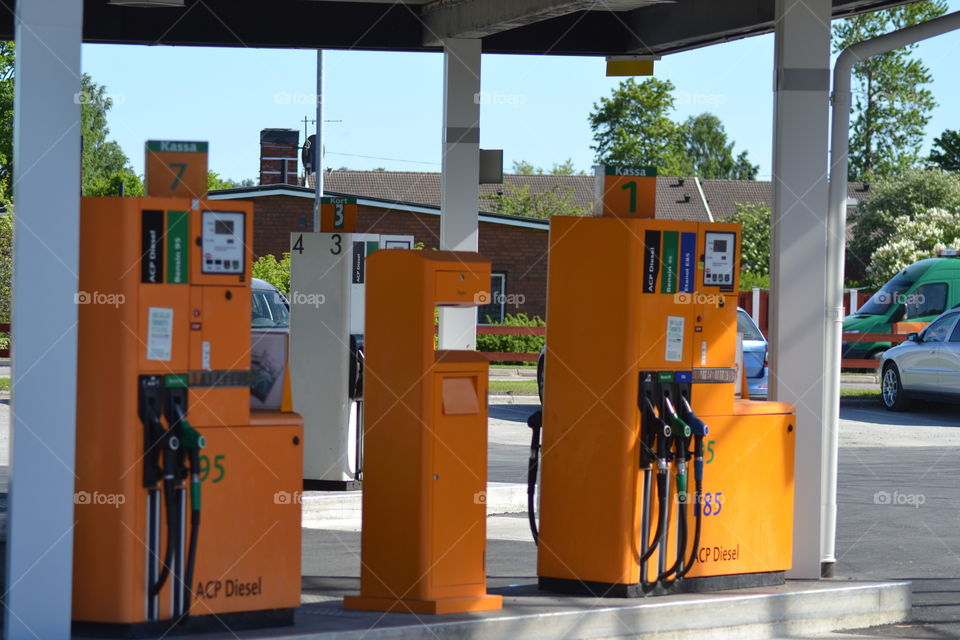 Preem bensinstation