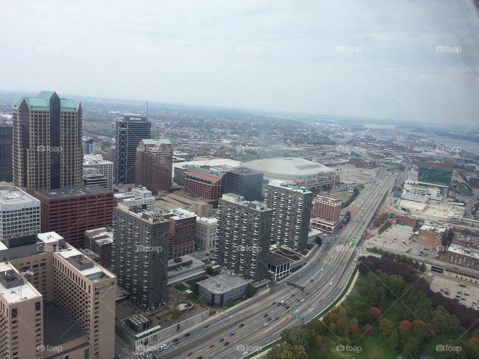 st. louis. view of st. louis
