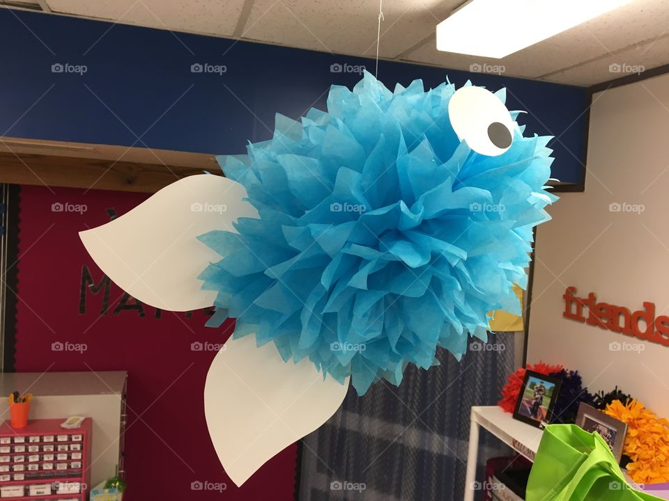 Paper Pom Fish