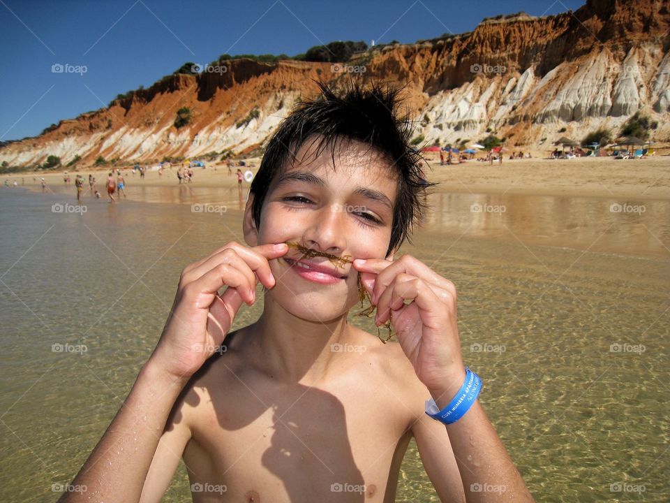 Growing an algae mustache during summertime 😁
