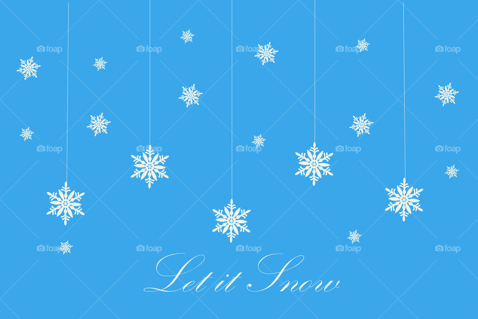 Let it Snow Background