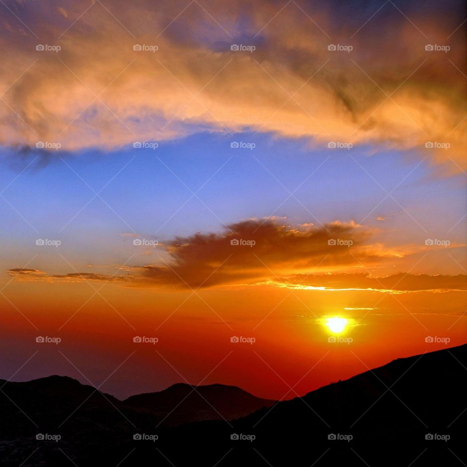 Jordan sunset