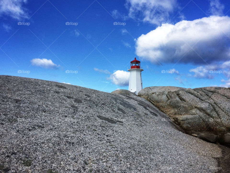 Lighthouse at Peggy’s Cove, Nova Scotia 