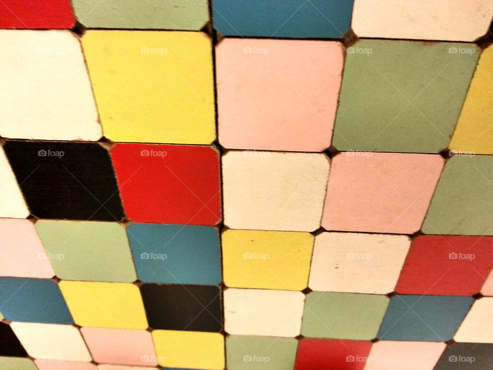 color blocks. checkered