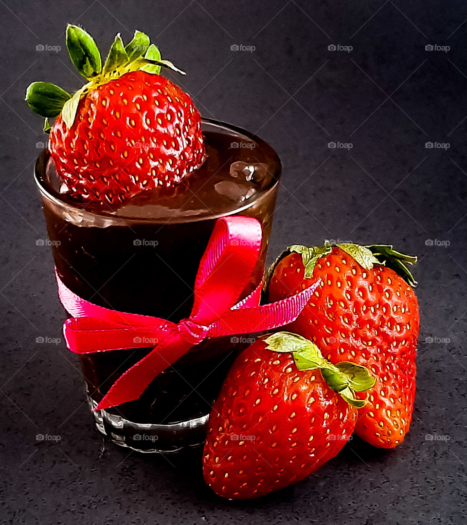 Strawberry and chocolate.