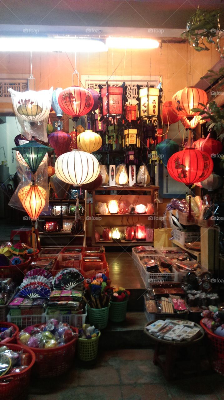 Souvenir shop. Souvenir shop in Hoi An, Vietnam