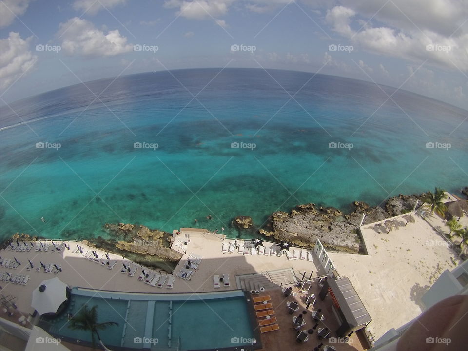 Ocean Fisheye View