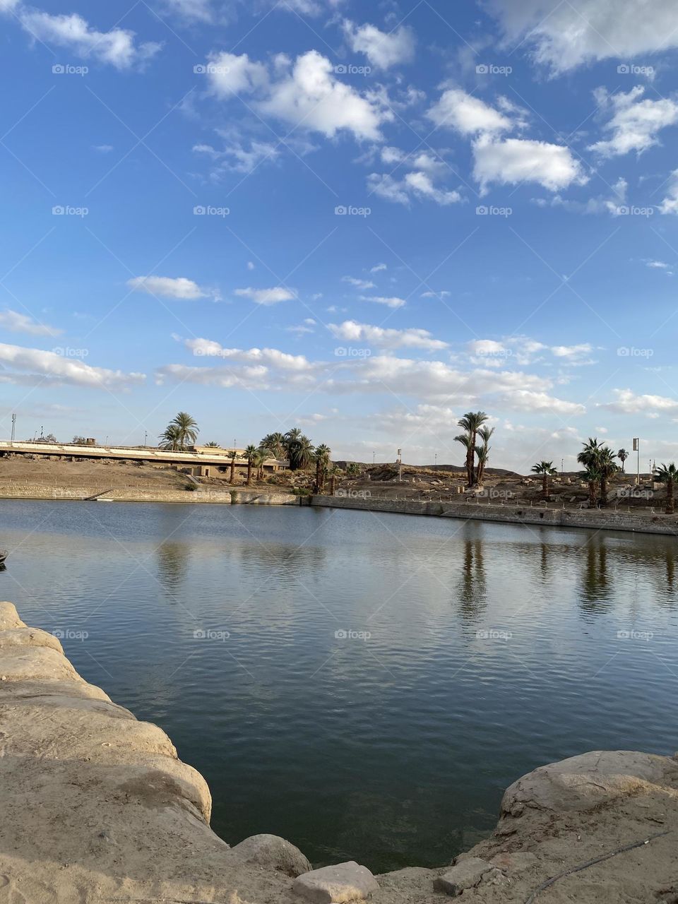 The Holy lake at Karnak Temple which its water is 7000 years old and it didn’t evaporate yet 