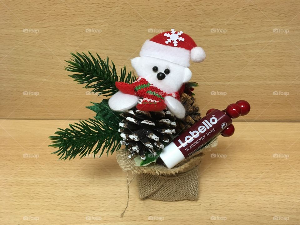 Christmas, Labello, Christmas bear
