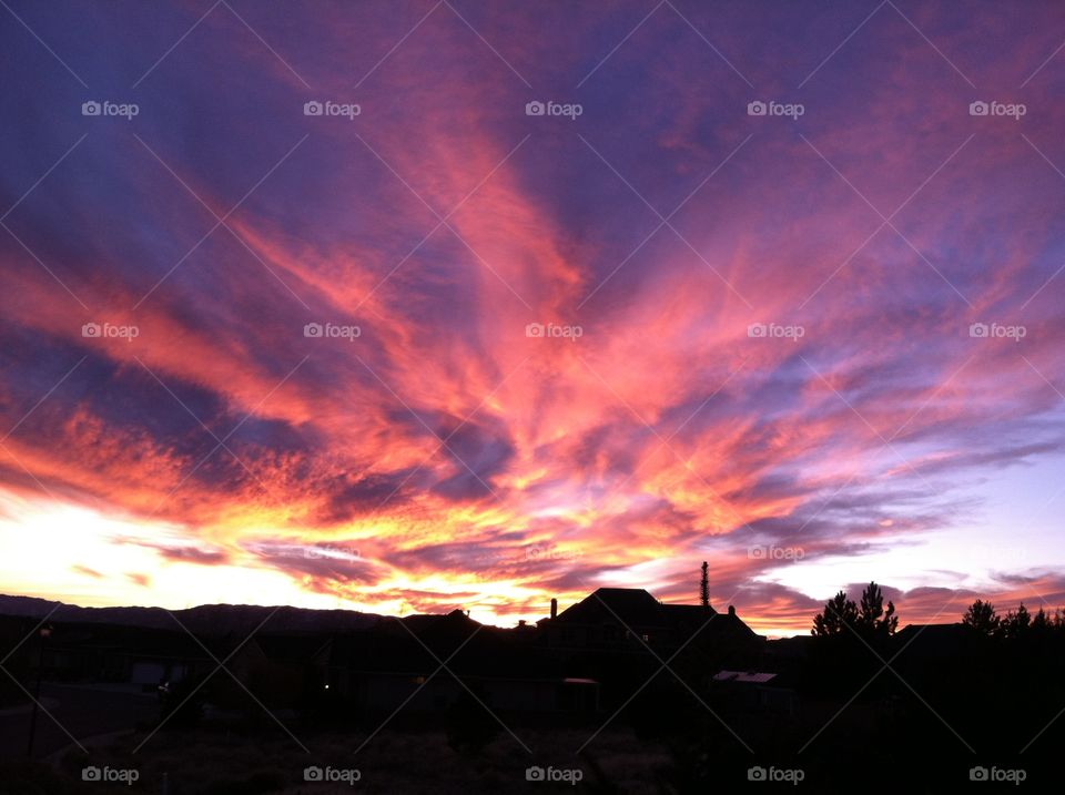 Utah sunset 