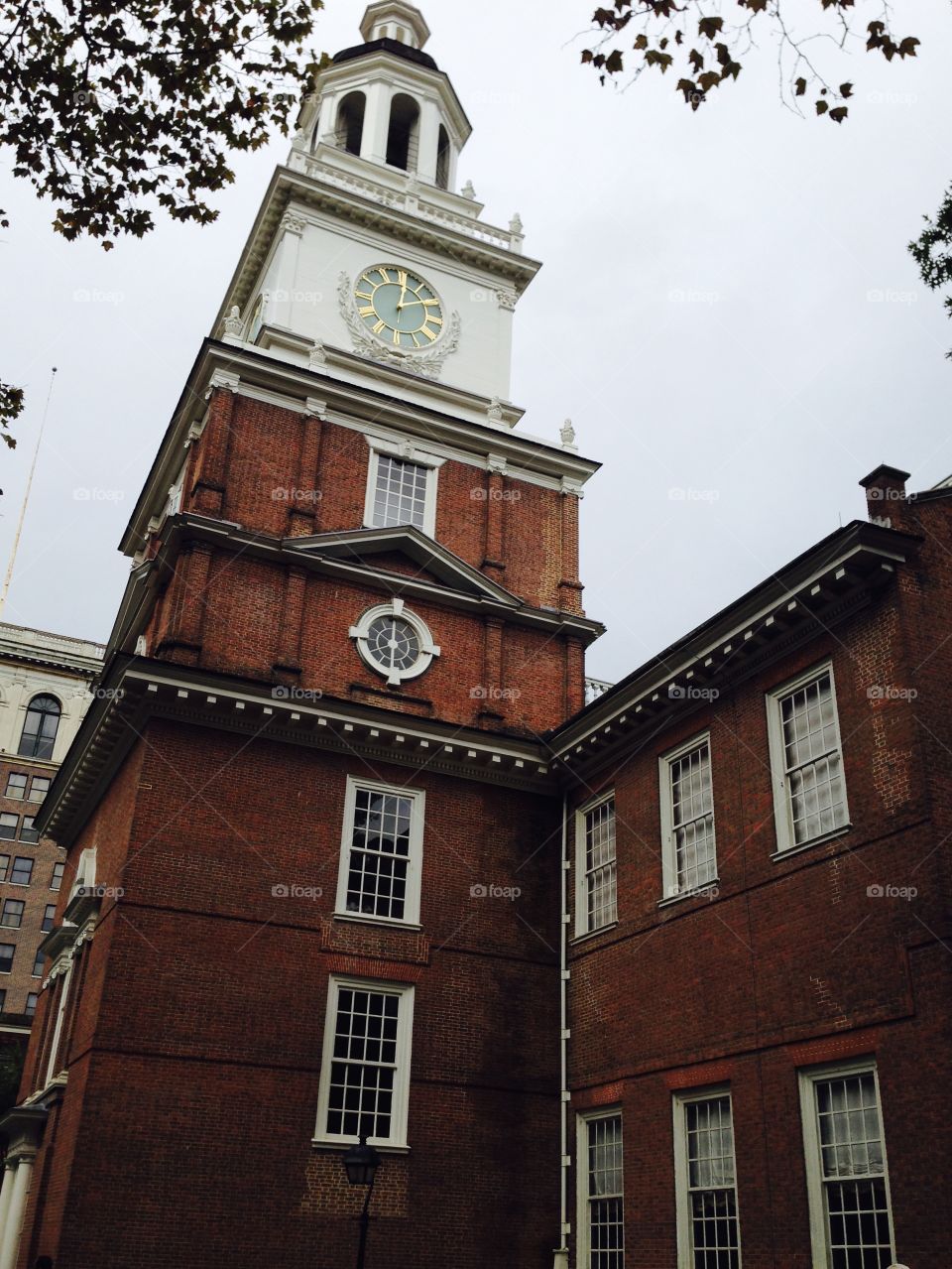 Trip to Philadelphia! Historic buildings all around! Independence Hall