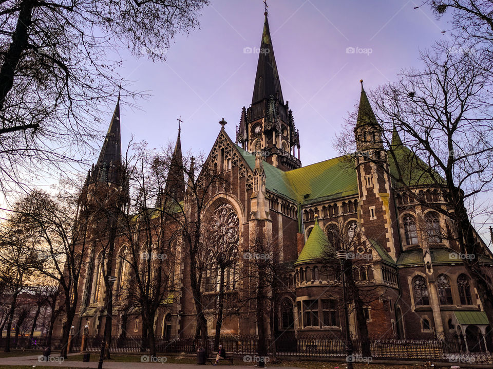 Lviv city architecture