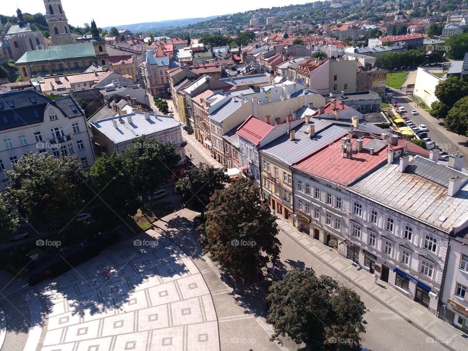views od Przemyśl, Poland