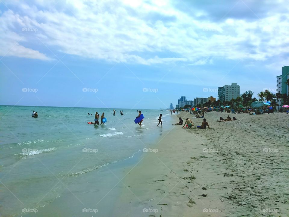 beach on Atlantic coast of South Florida