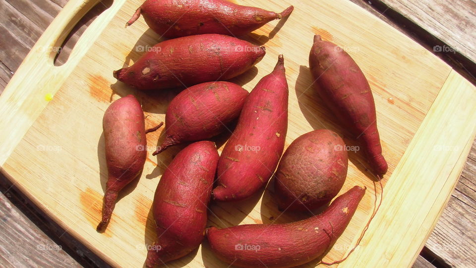 Murasaki sweet potatoes
