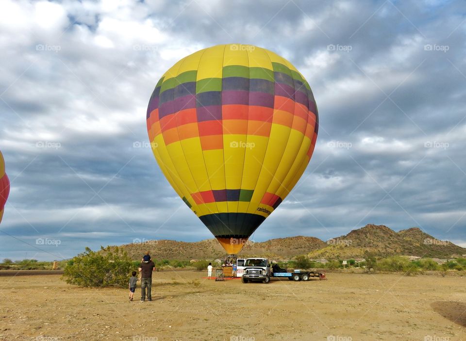 hot air balloon