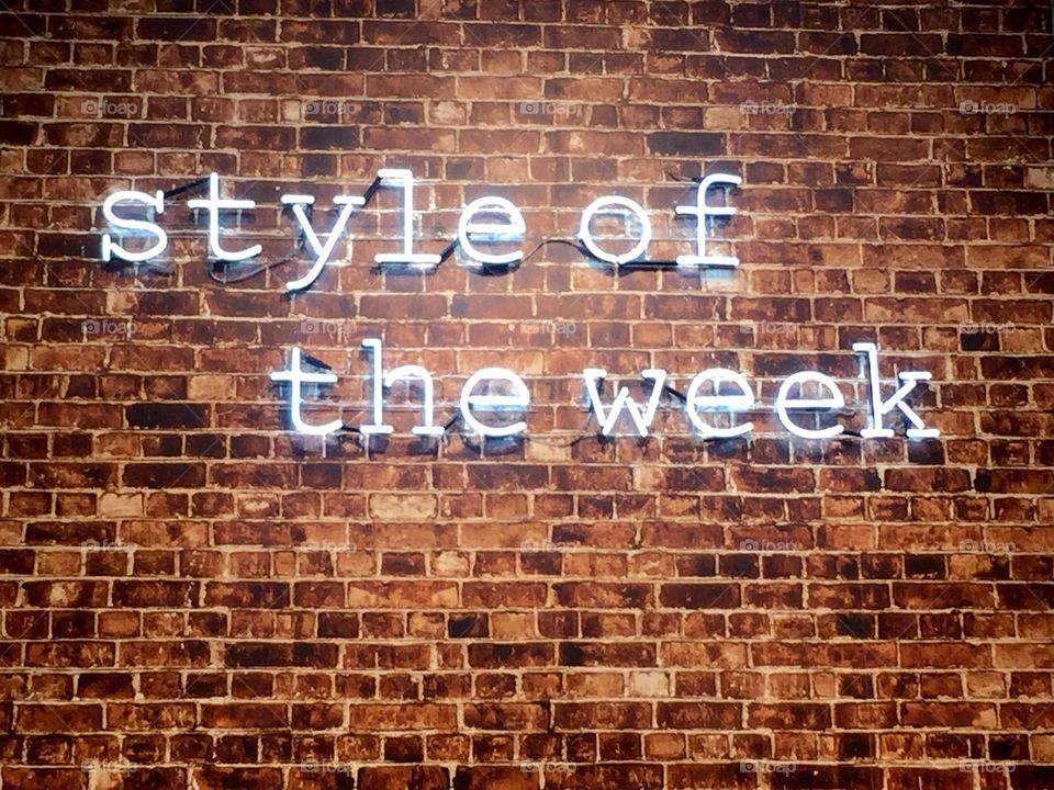 View of style of the week