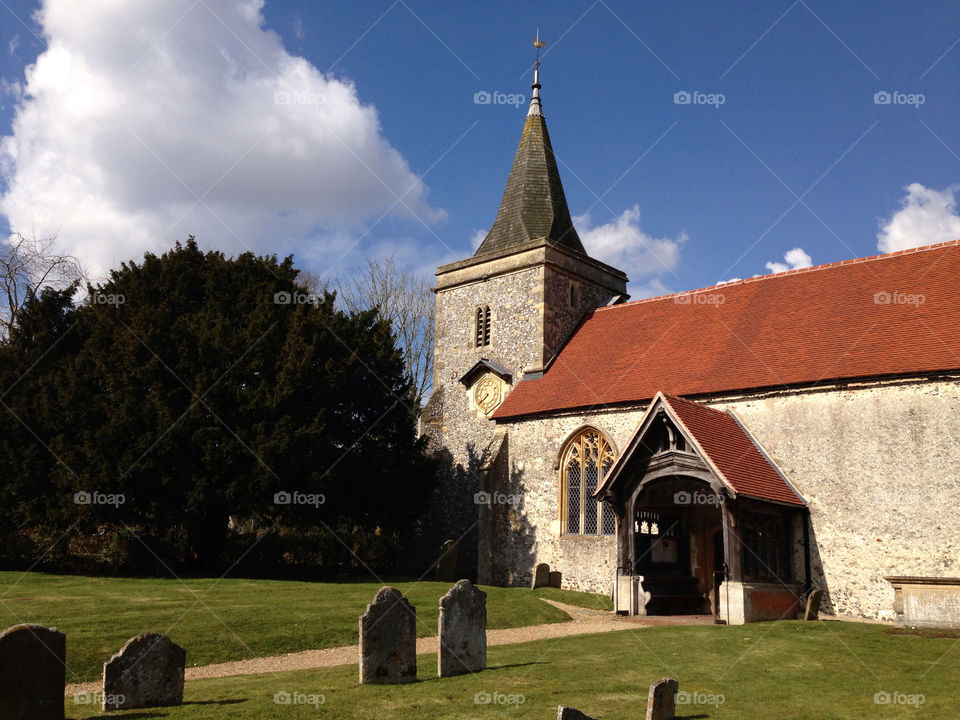 St. Peter and St. Paul church Yattendon Berkshire England