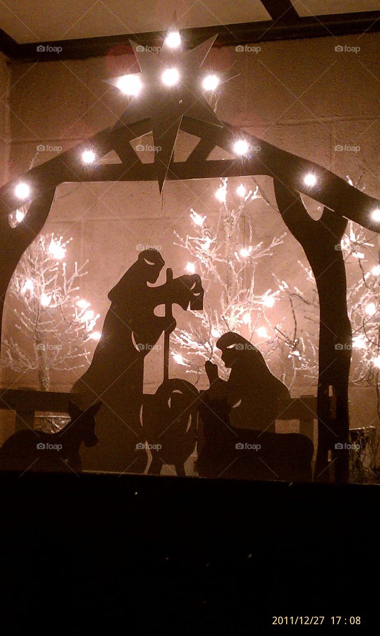 Nativity Silhouette