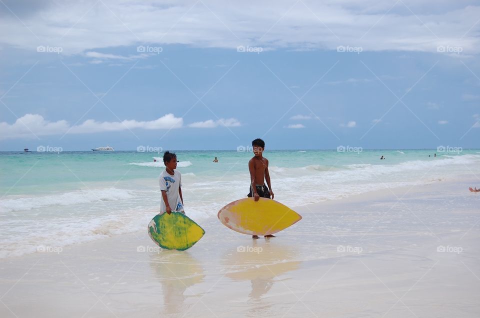 Skimboarding 