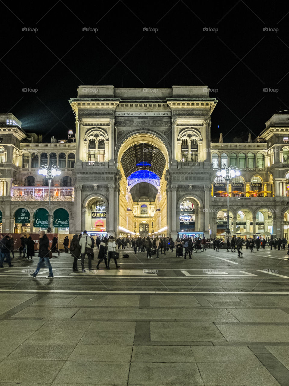 The Galleria Vittorio Emanuele II is the world's oldest active shopping mall and contains the Town House Galleria, the first seven-star hotel, found in Milan, Italy. Housed within a four-story double arcade in central Milan. It was designed in 1861.