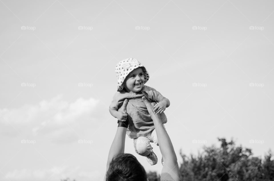 father and daughter: happy moments 💖