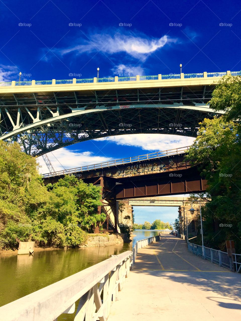 Bridges and Blue Skies