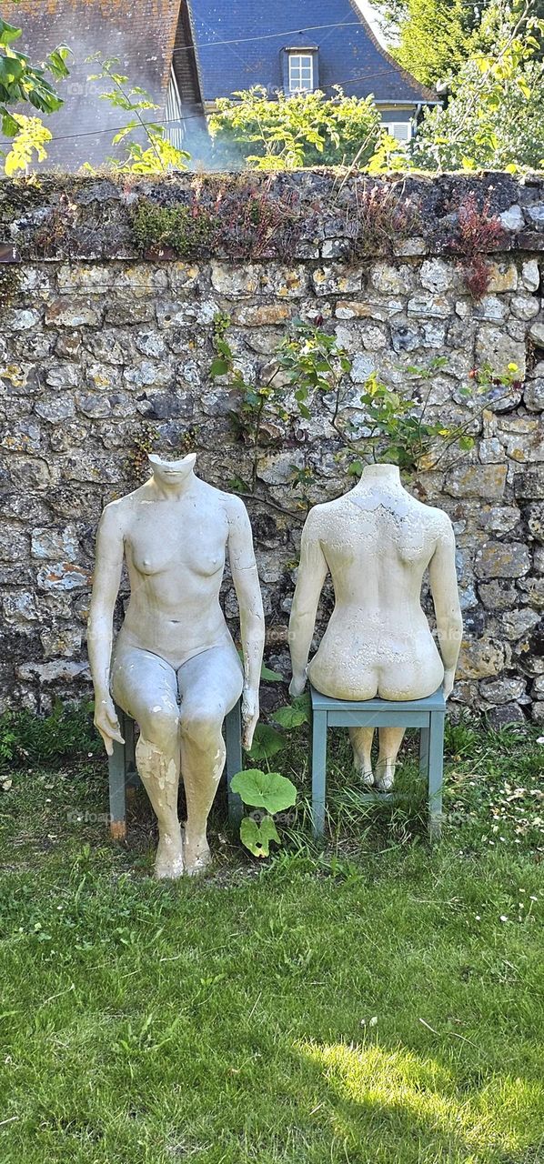 sculptures à Touques