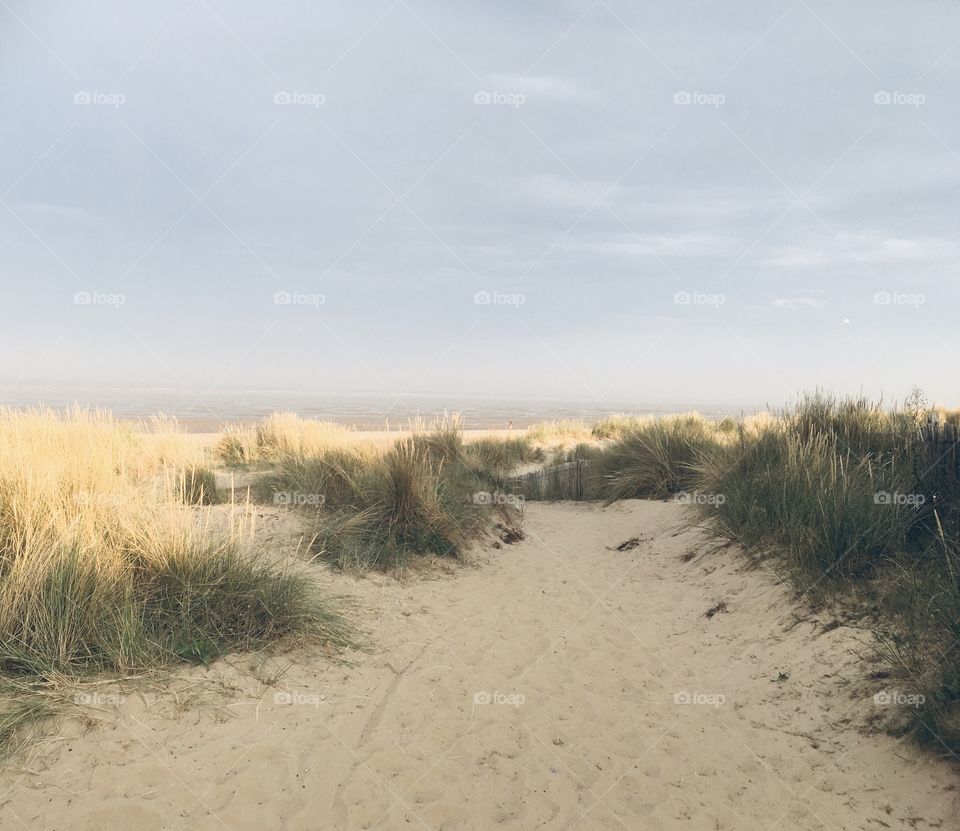 I’m sure that one of the most simple and yet beautiful sights I have seen in the world is a natural sandy path with grassy hills and dunes on either side leading to a deserted golden beach...