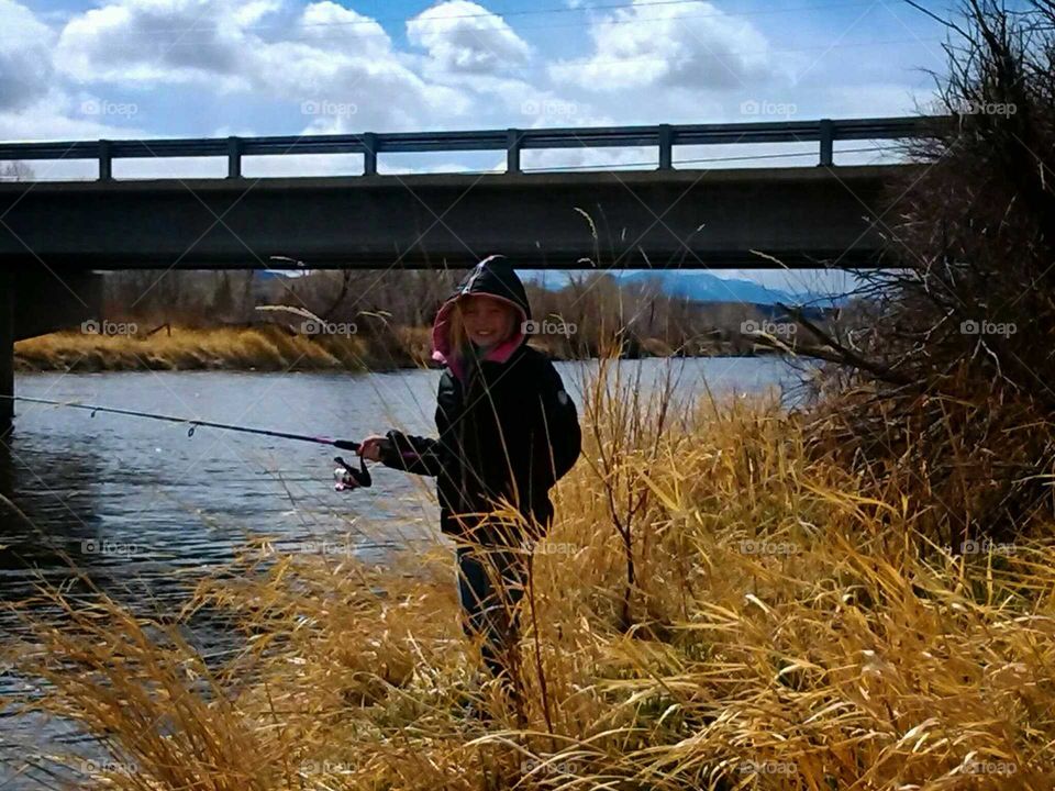 teach a woman to fish and she'll never go hungry