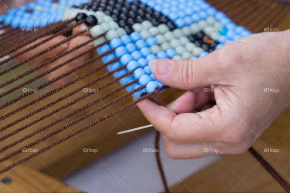 DIY Fall Project: Native American Beading on a Loom