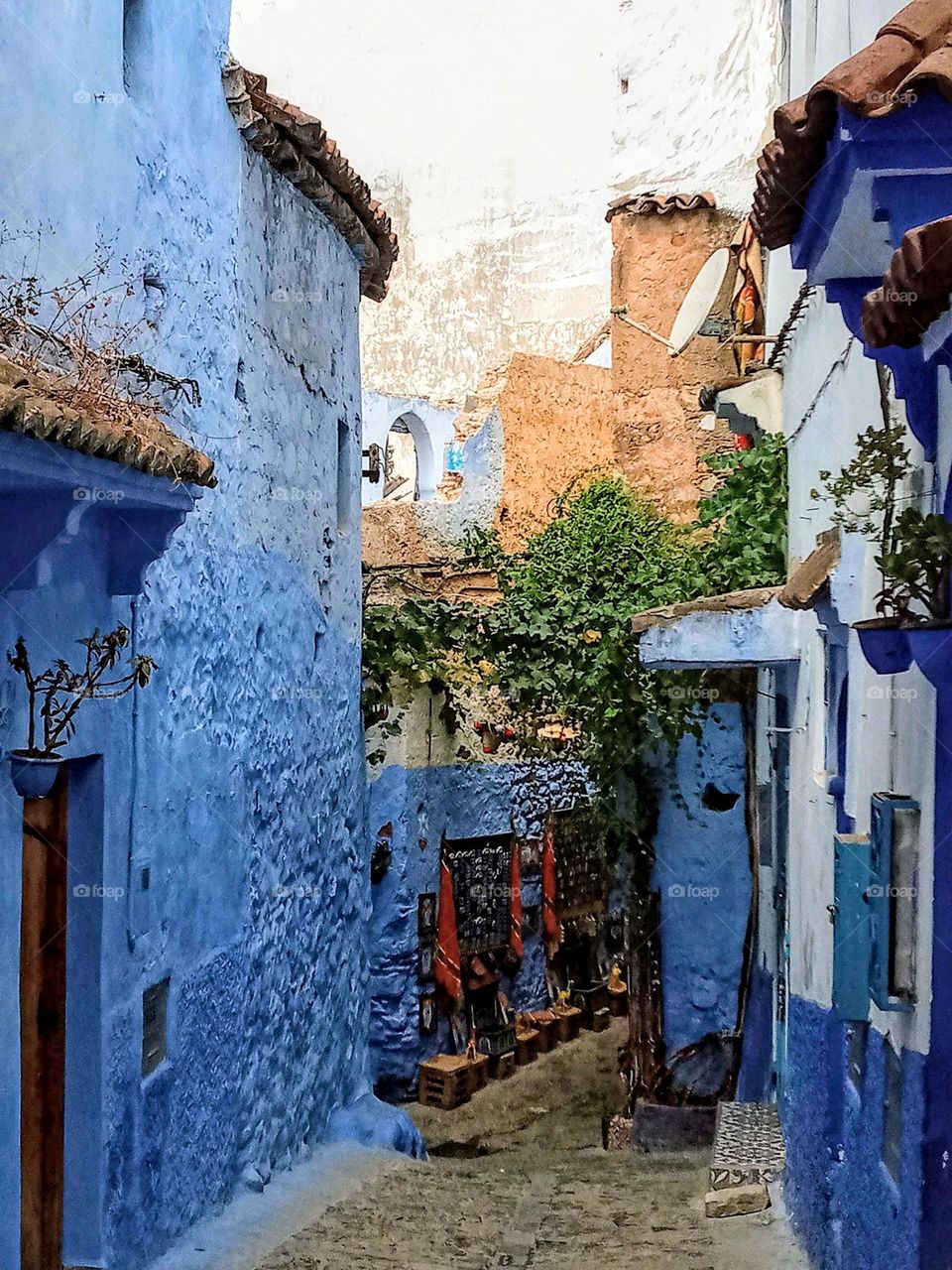 Medina of chefchaouen in morroco