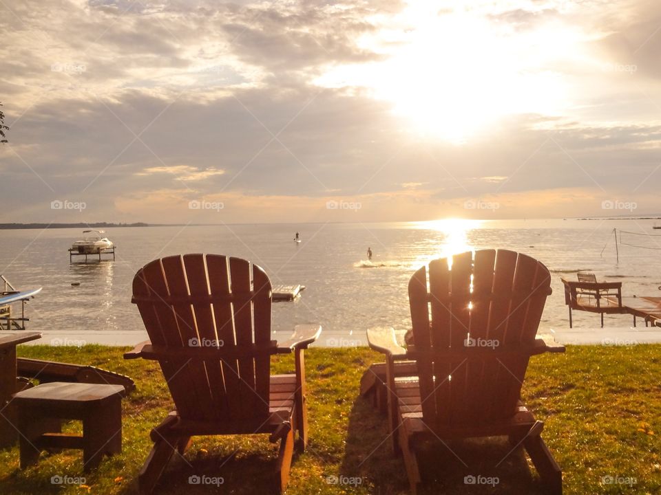 Sunny and Chairs