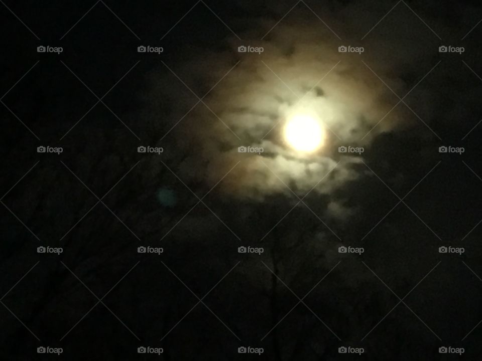 The moon in February 2017