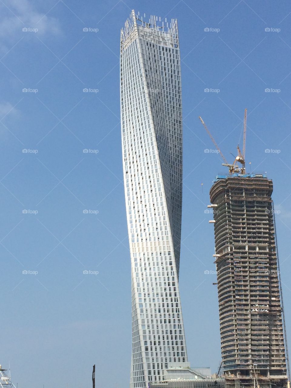 Cayan Tower. Twisted Tower, Dubai, UAE