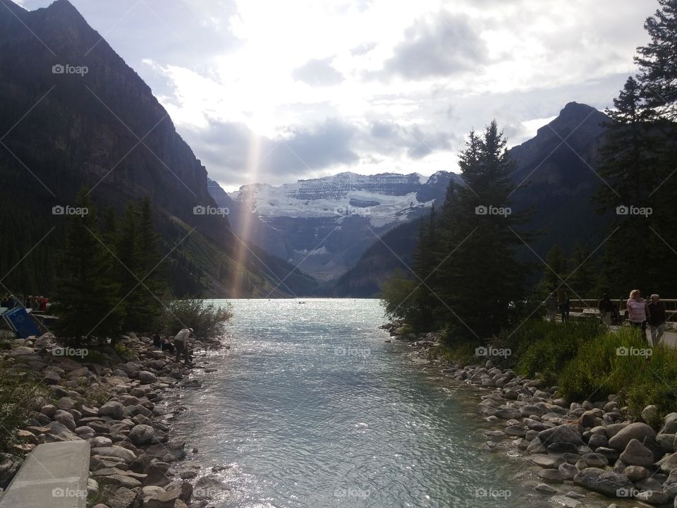 Lake Louise in the Summer