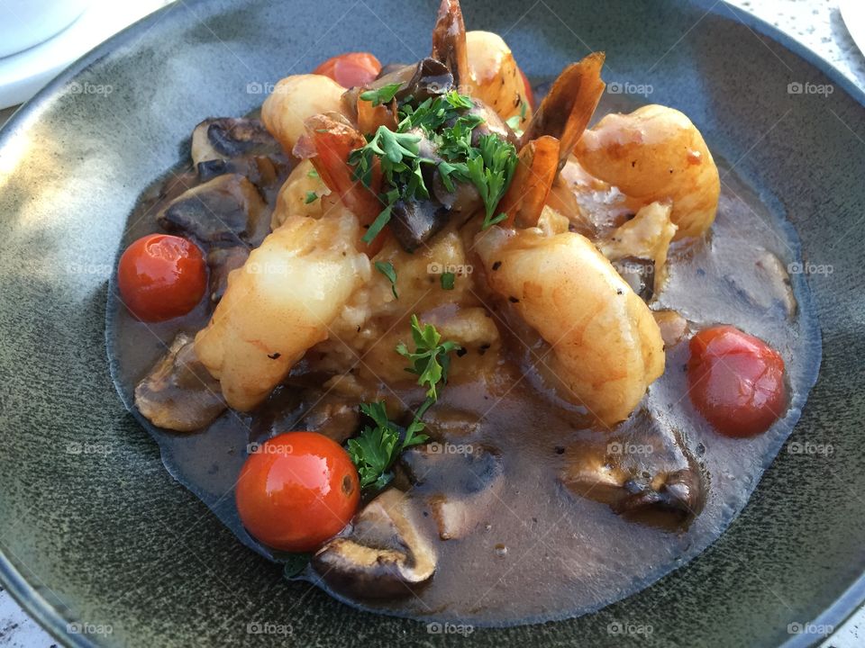 Shrimp and grits
