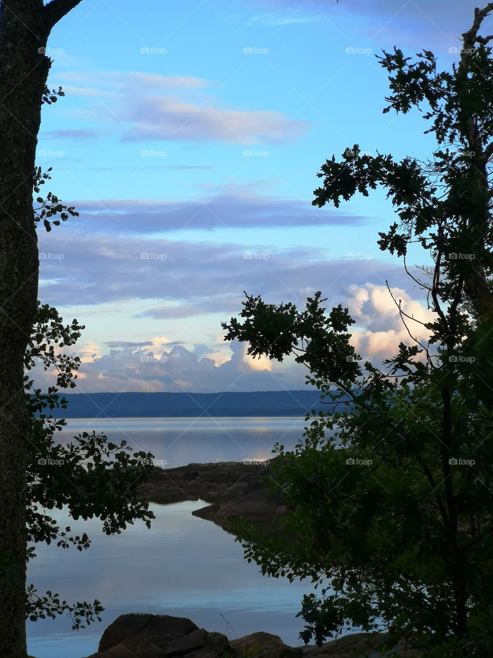 A beautiful view of part of Lake Melaren in Sweden