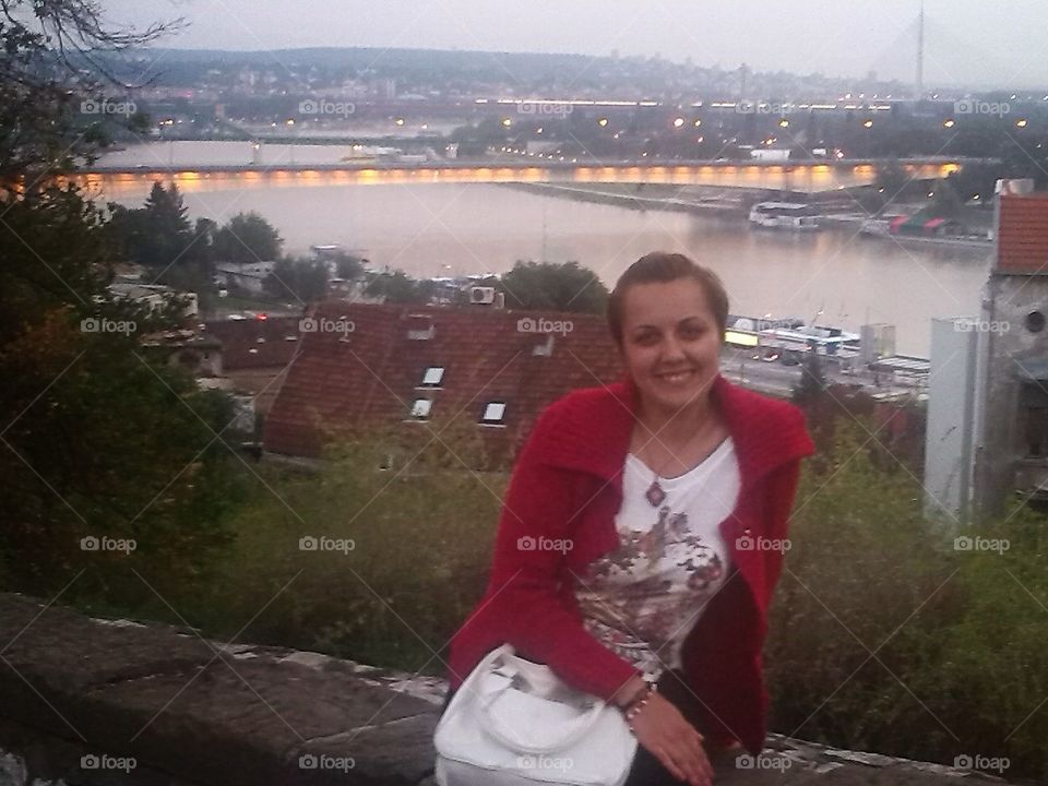 My sister in Kalemegdan, Belgrade (Serbia) ❤😍