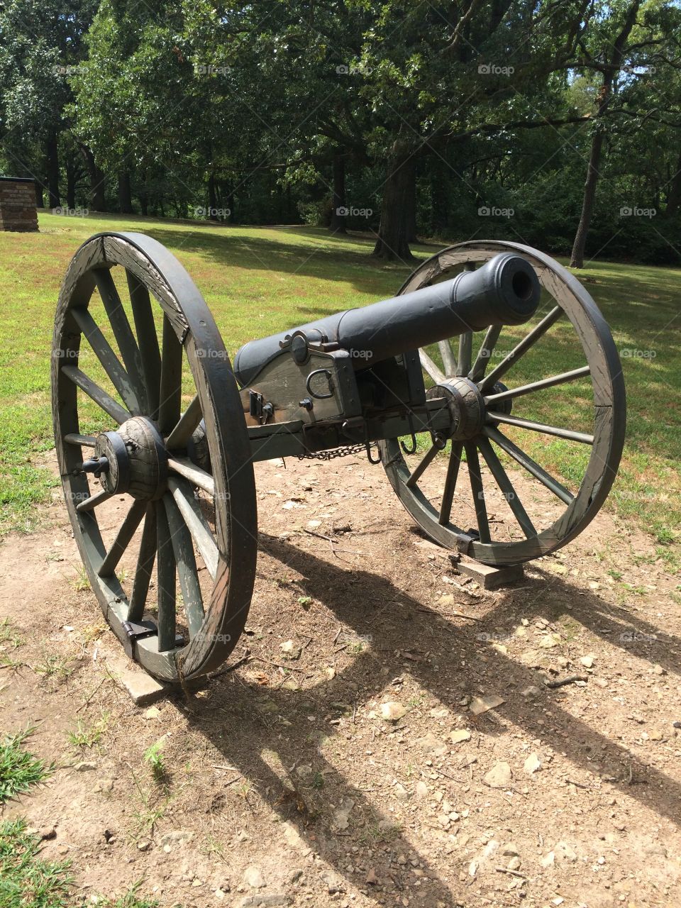Civil war cannon. 