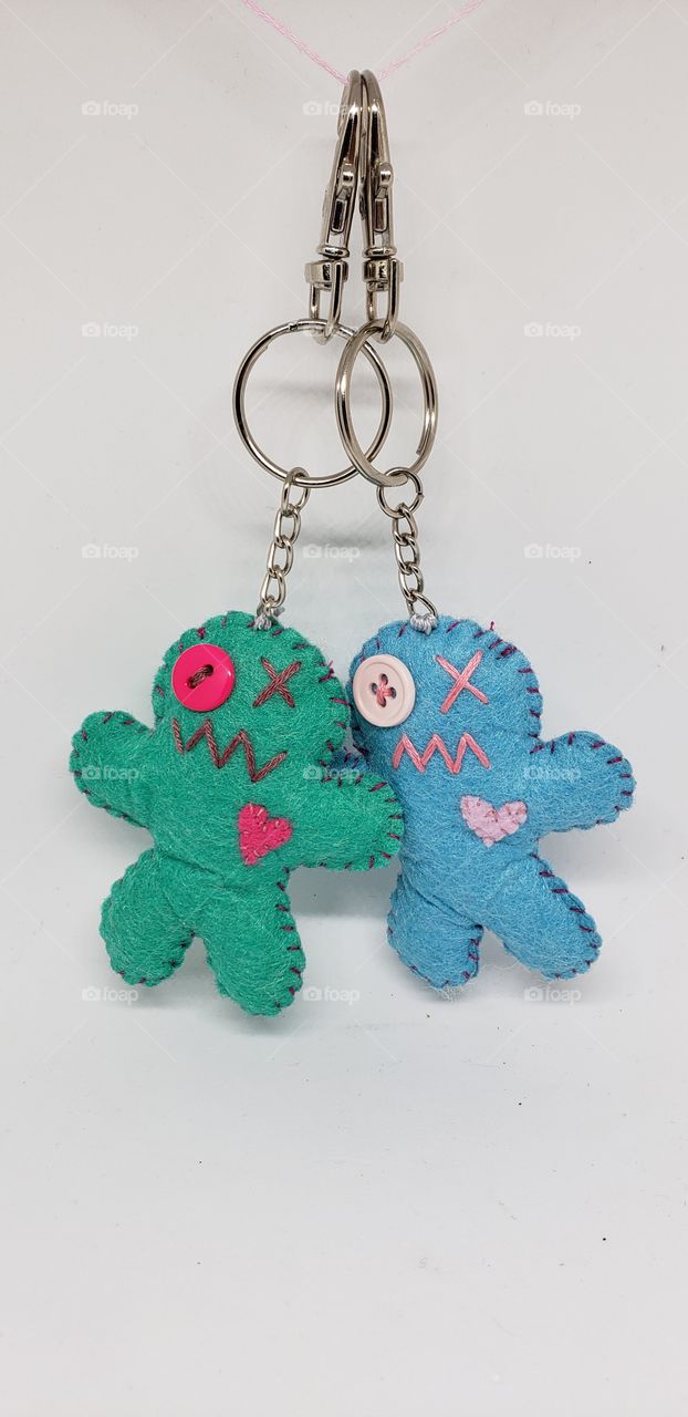 voodoo doll keychains